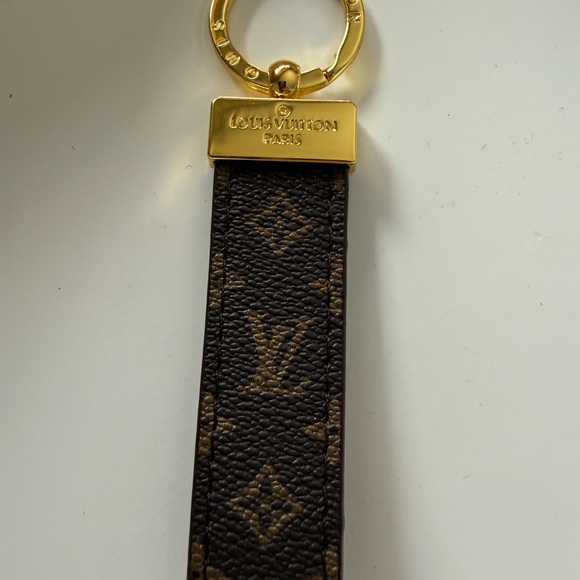 Louis Vuitton Monogram Brown and Gold Key Holder - Picture 4 of 5